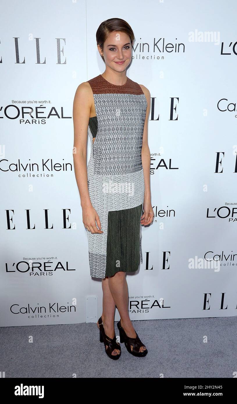 Shailene Woodley attending ELLE's 20th Annual Women In Hollywood Event