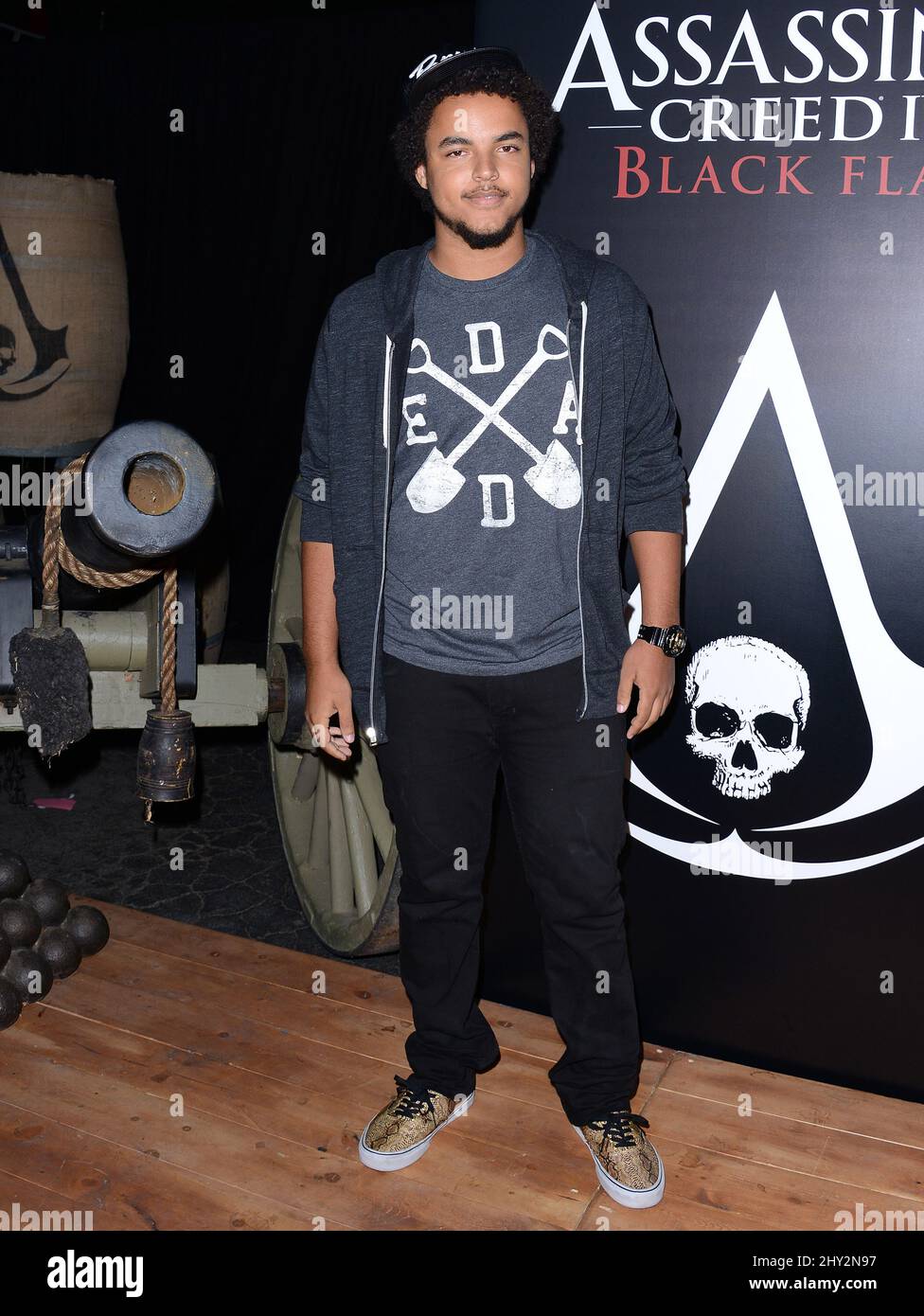 Connor Cruise attending the Assassin's Creed IV: Black Flag Launch ...