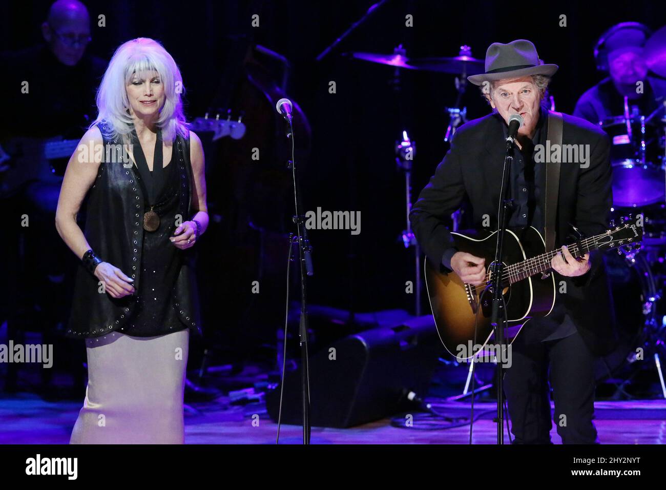Emmylou harris and rodney crowell hi-res stock photography and images ...