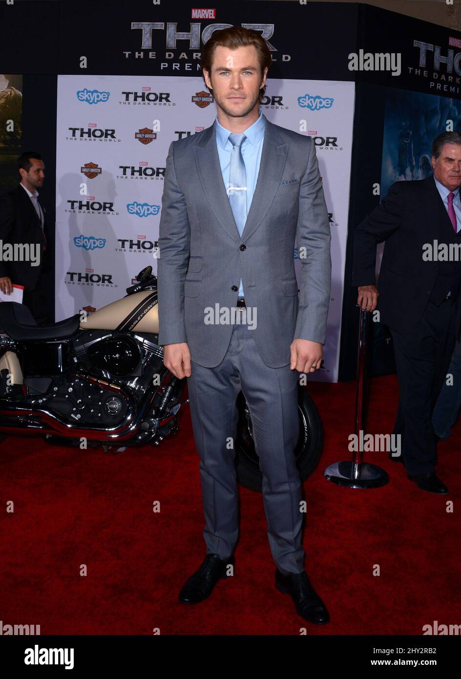Chris Hemsworth Thor The Dark World Premiere