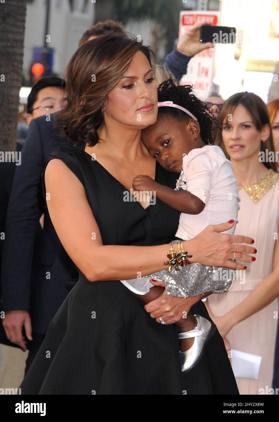 Mariska hargitay and amaya hermann hires stock photography and images