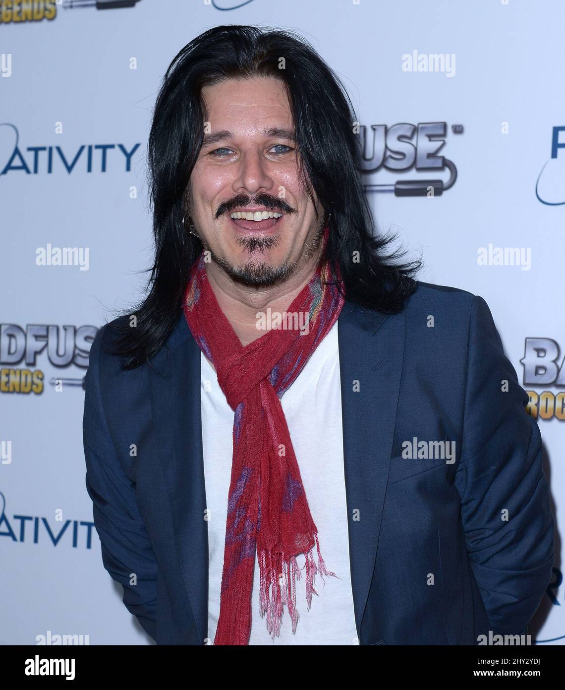 Gilby Clarke arrives at the “Bandfuse: Rock Legends” video game launch