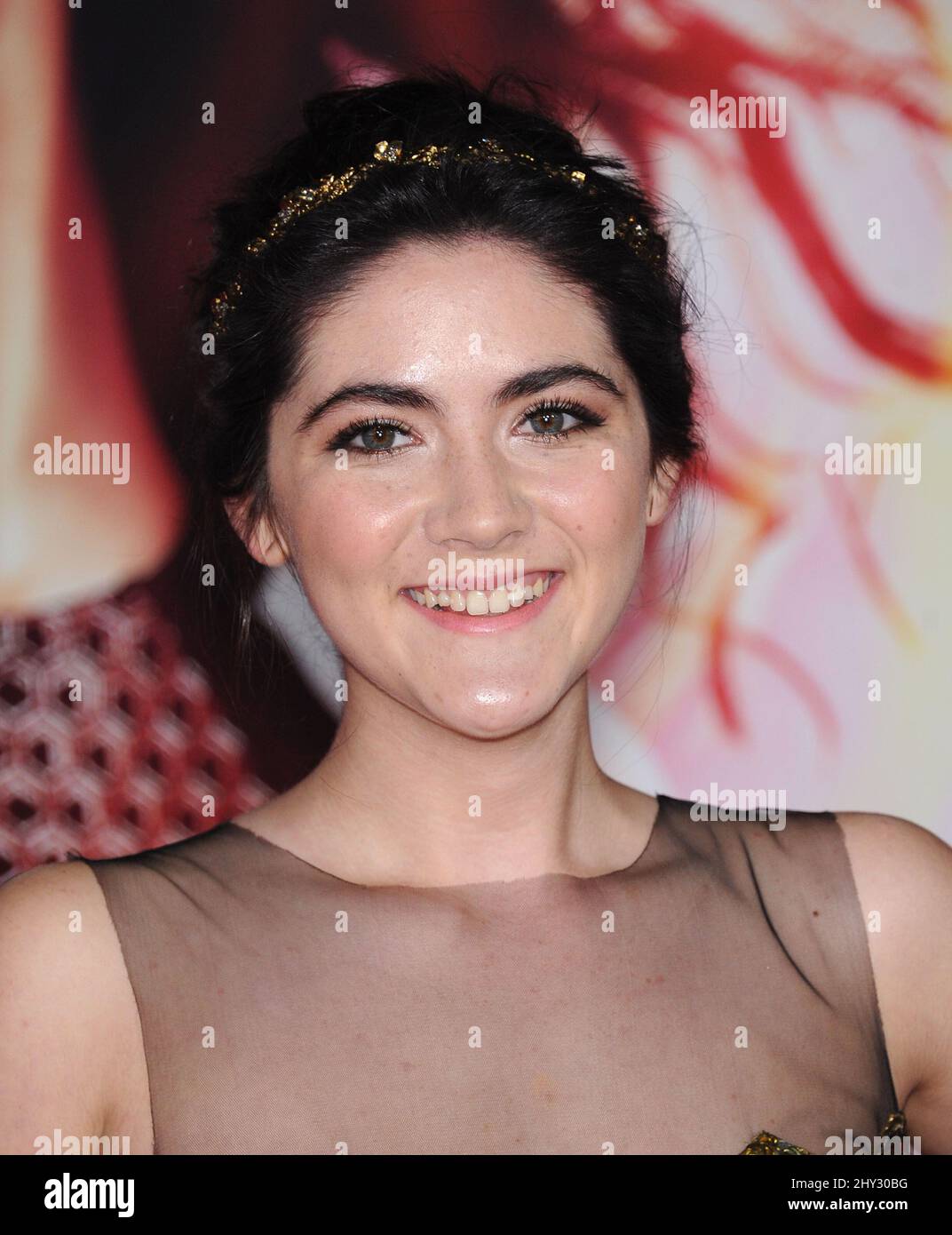 Isabelle Fuhrman Attending The Hunger Games Catching Fire Premiere In Los Angeles California
