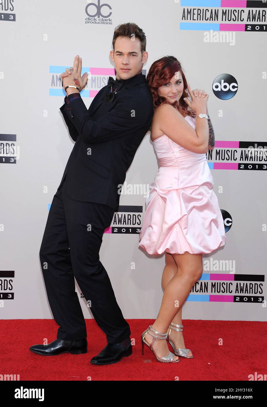James Durbin attending the 2013 American Music Awards held at Nokia Theatre L.A. Live in Los Angeles, USA. Stock Photo