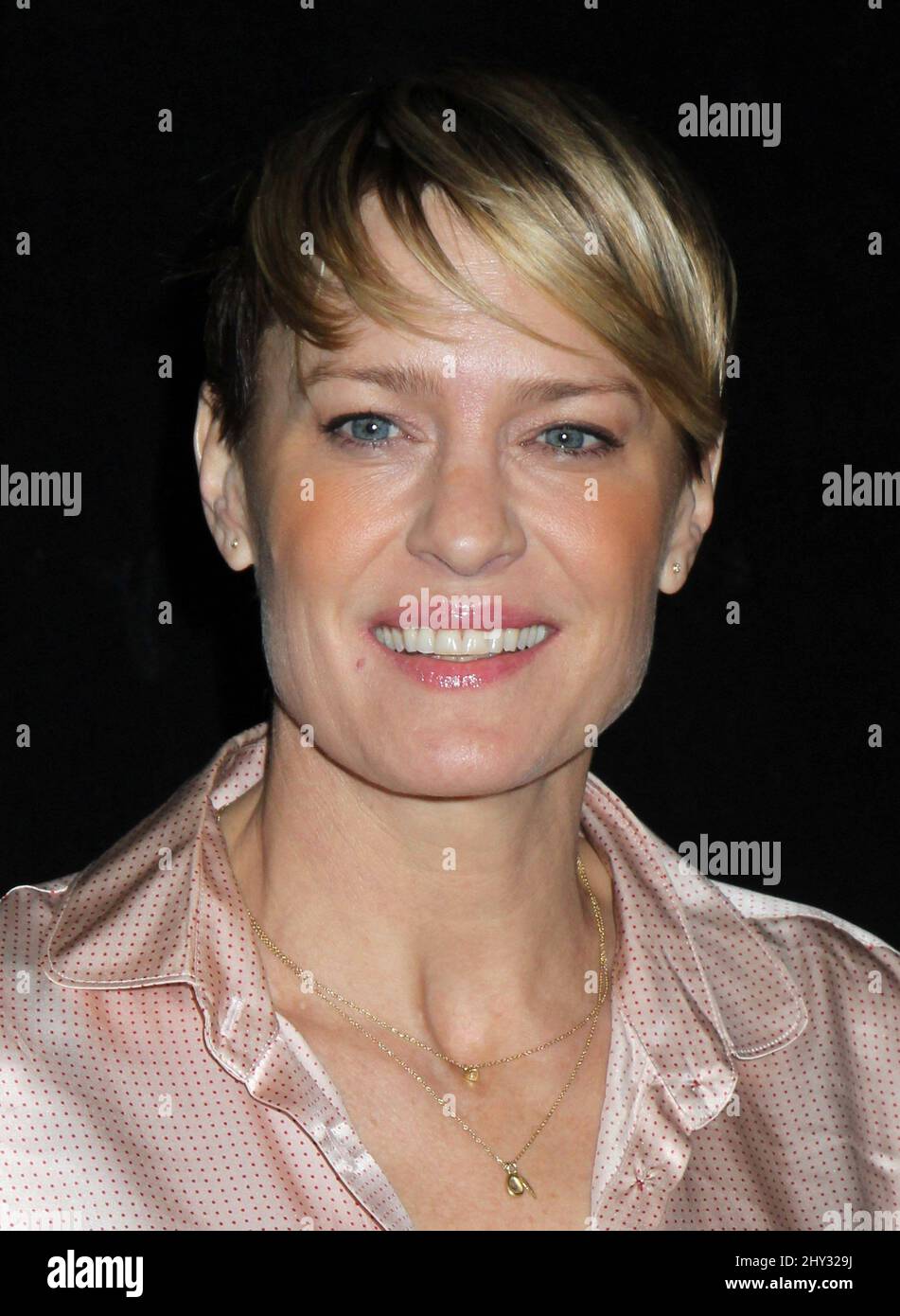 Robin Wright attending the "Lone Survivor" New York Premiere held at the Ziegfeld Theatre Stock Photo