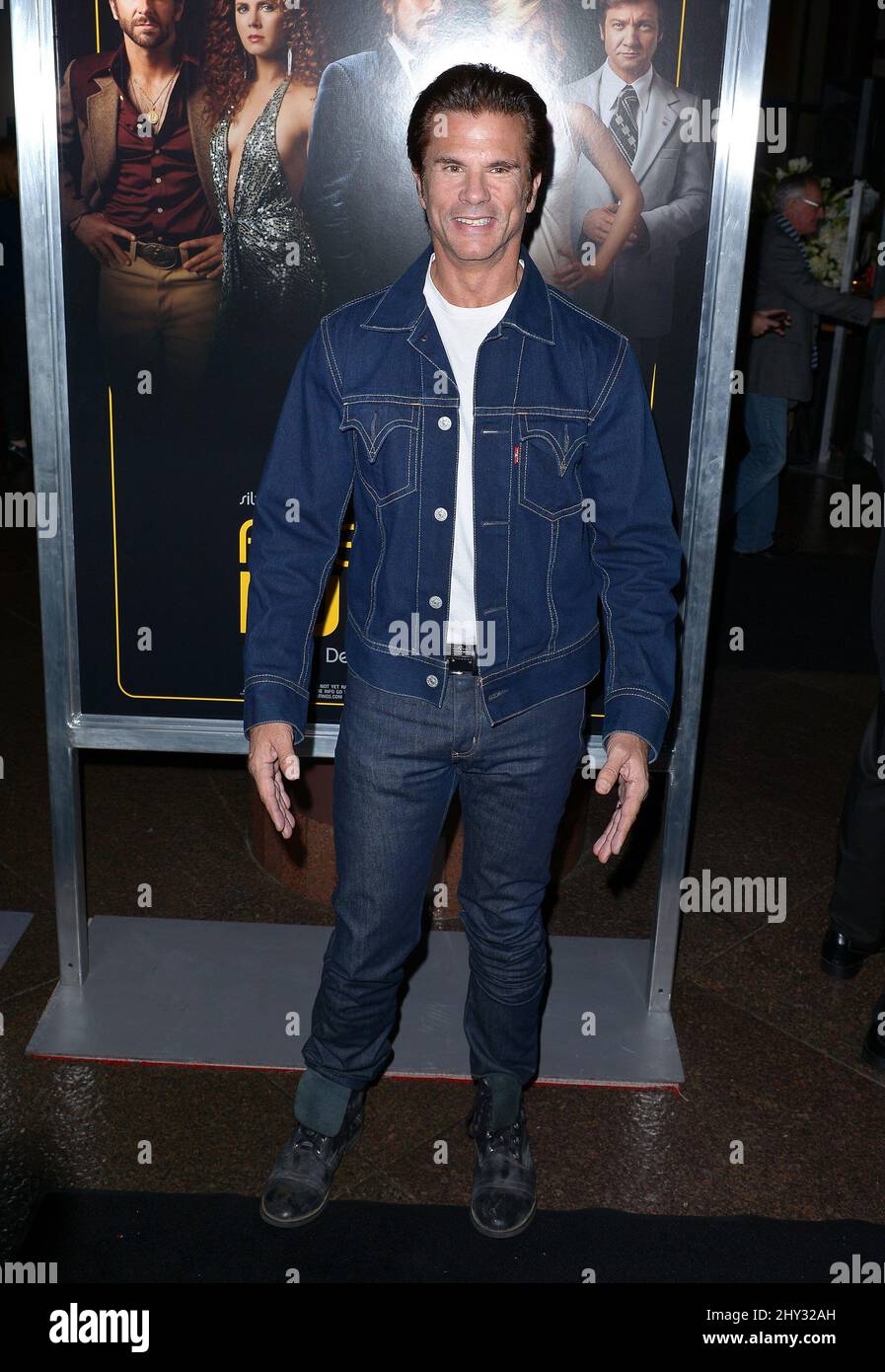 Lorenzo Lamas attending the 'American Hustle' Los Angeles Premiere Held at Directors Guild Theatre Stock Photo