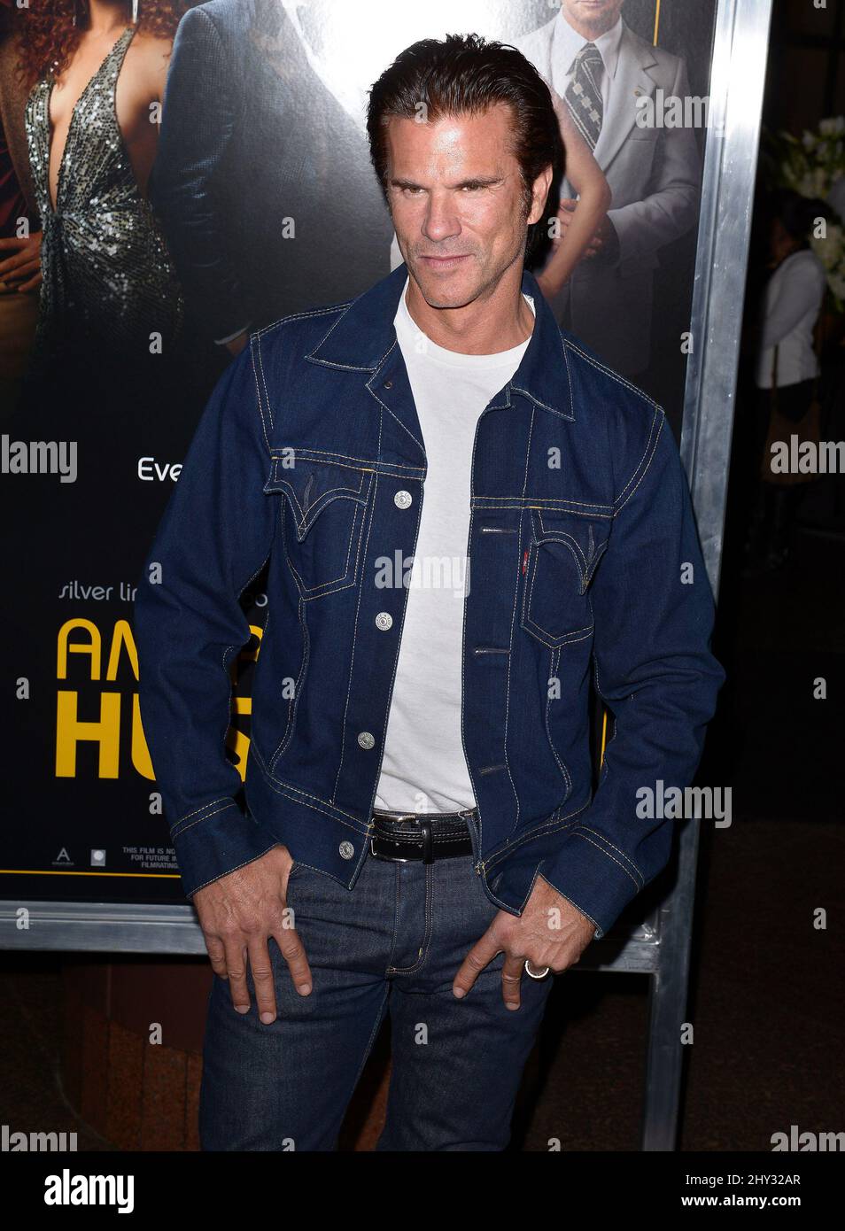 Lorenzo Lamas attending the 'American Hustle' Los Angeles Premiere Held at Directors Guild Theatre Stock Photo