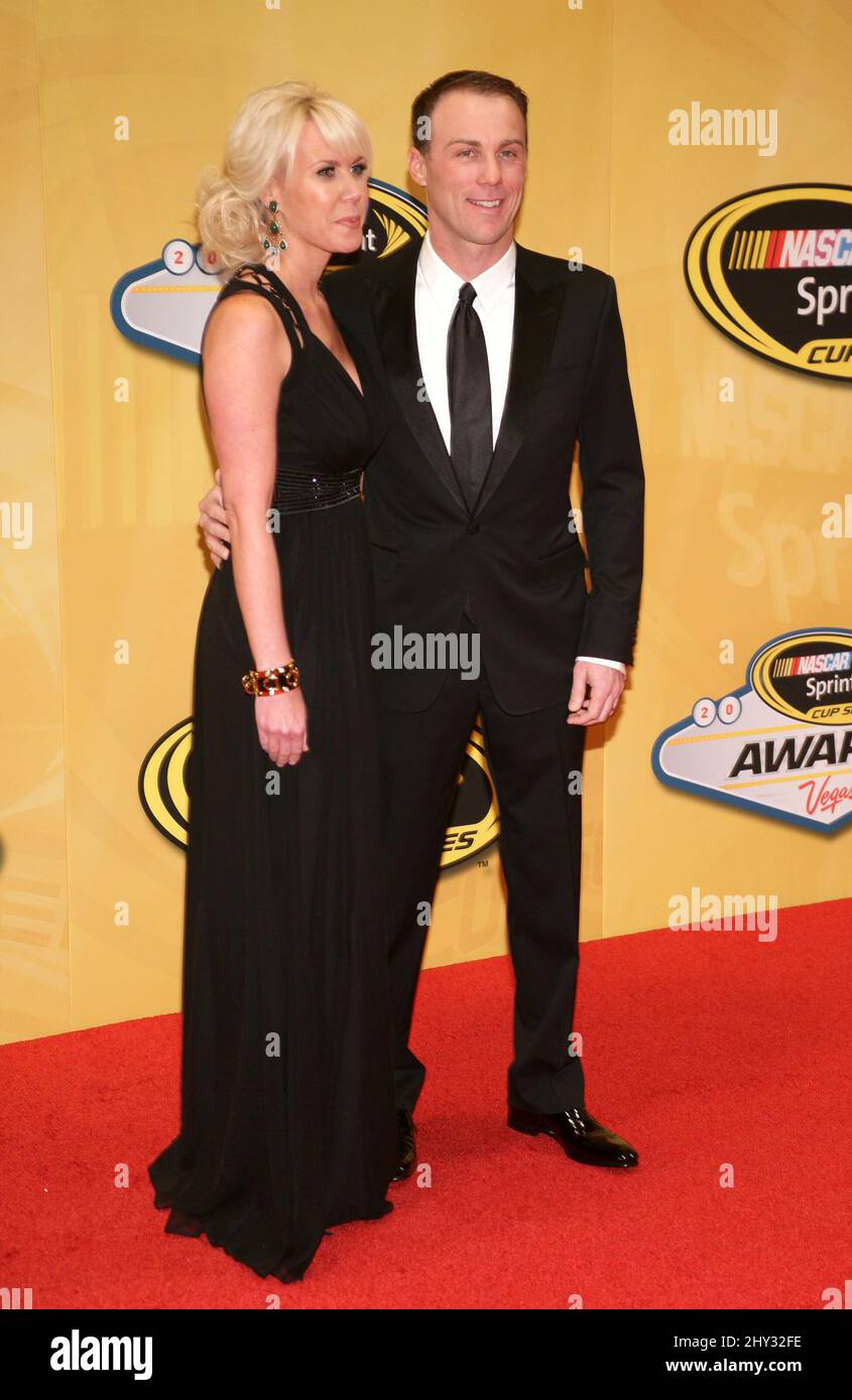 DeLana Harvick, Kevin Harvick attending the 2013 Nascar Sprint Cup Series Awards in Las Vegas, Nevada. Stock Photo