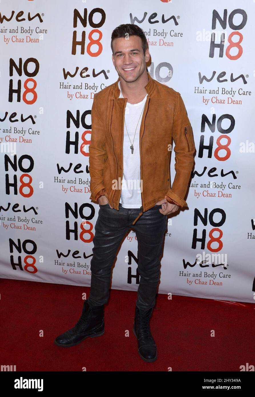 Clayton Johnson attending the NOH8 Campaign 5th Anniversary Celebration ...