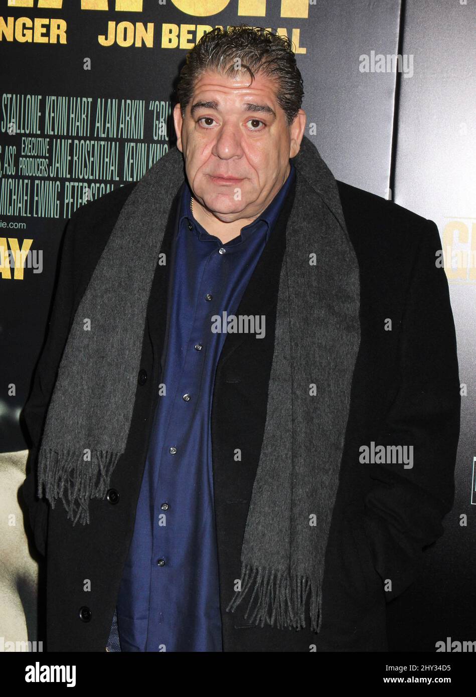 Joey Diaz attending the premiere of "Grudge Match" at the Ziegfeld