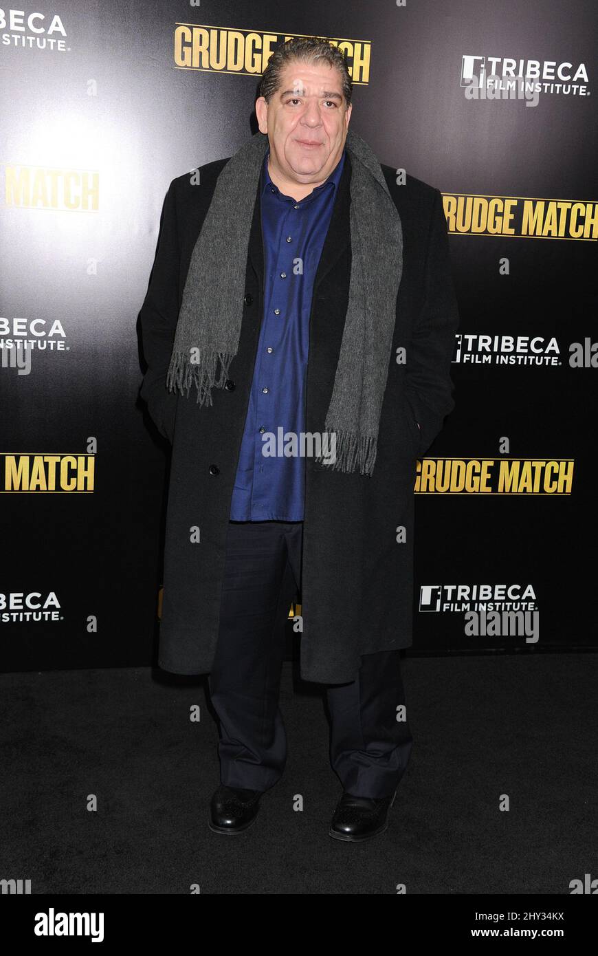 Joey Diaz attending the Grudge Match premiere in New York Stock Photo