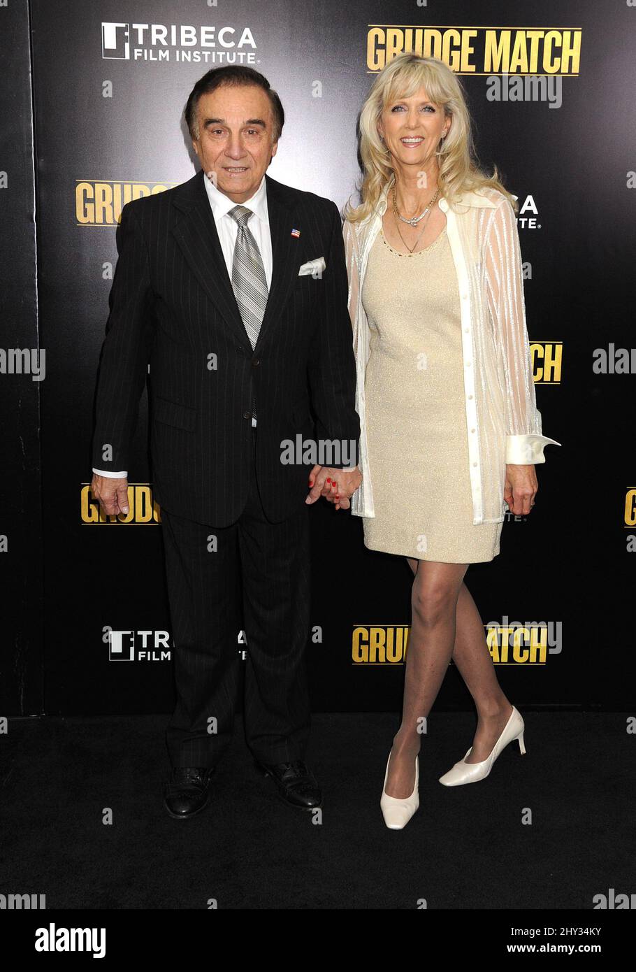 Tony Lo Bianco attending the Grudge Match premiere in New York. Stock Photo