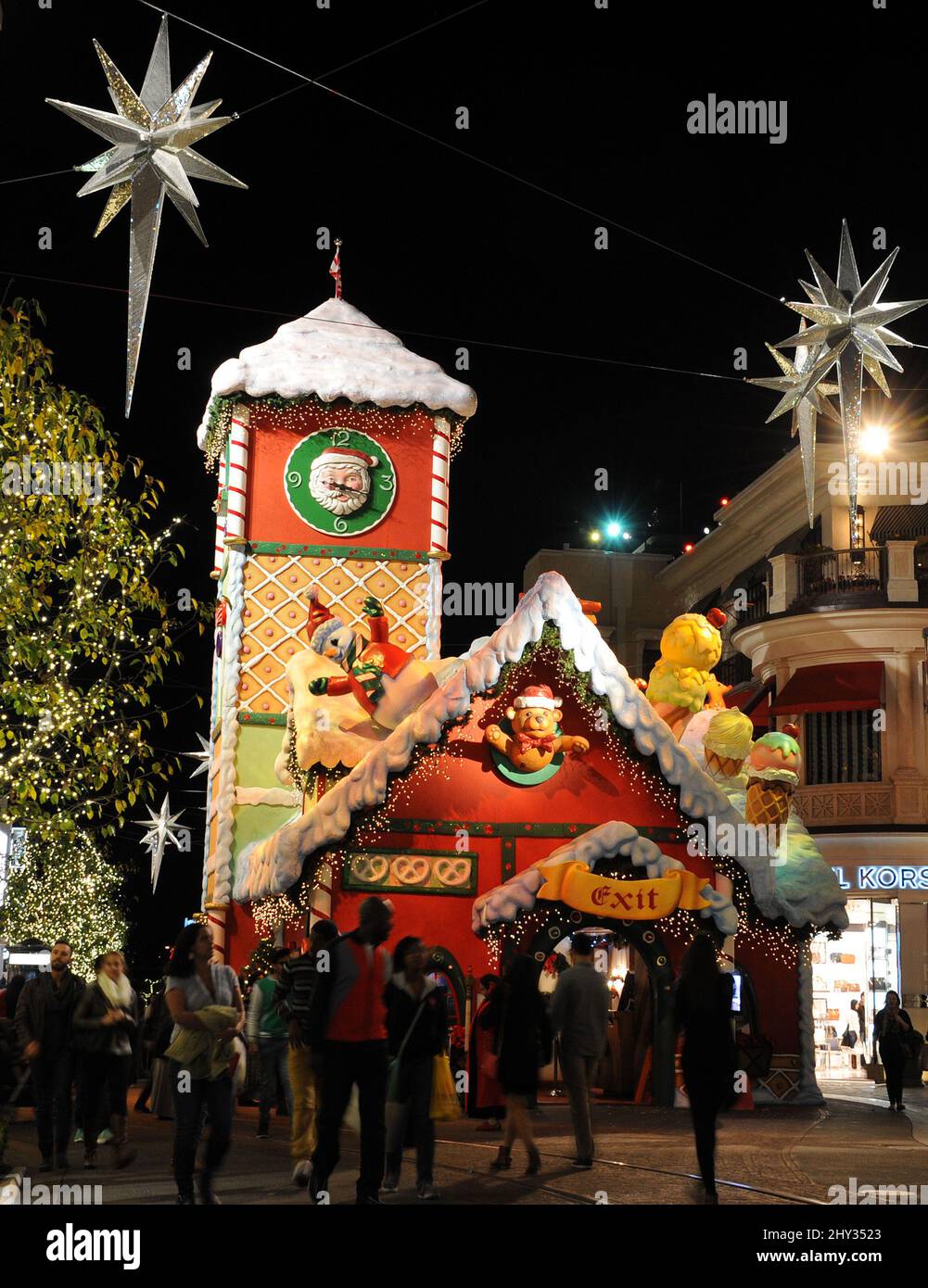 Christmas at The Grove Stock Photo Alamy