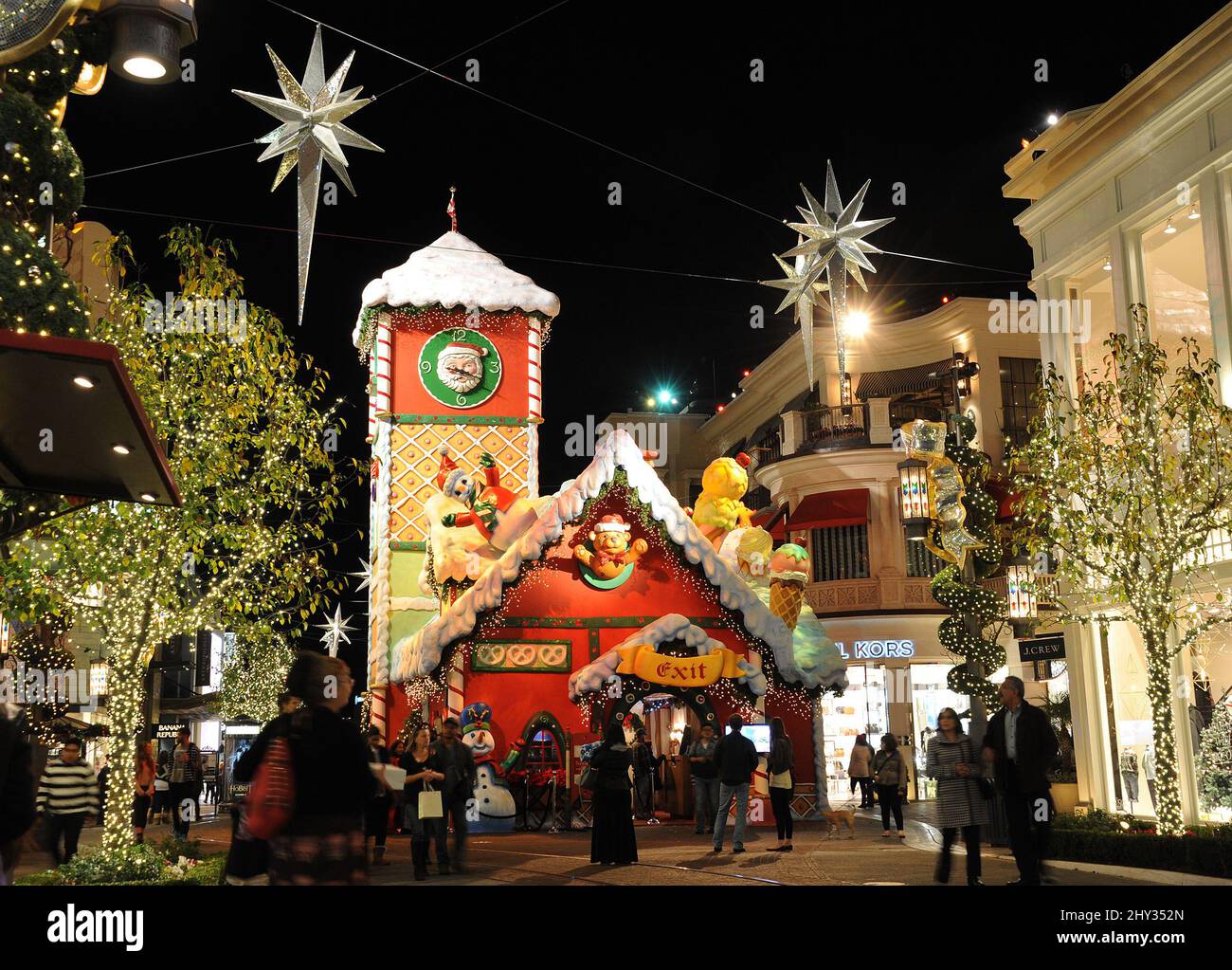 Christmas at The Grove Stock Photo Alamy