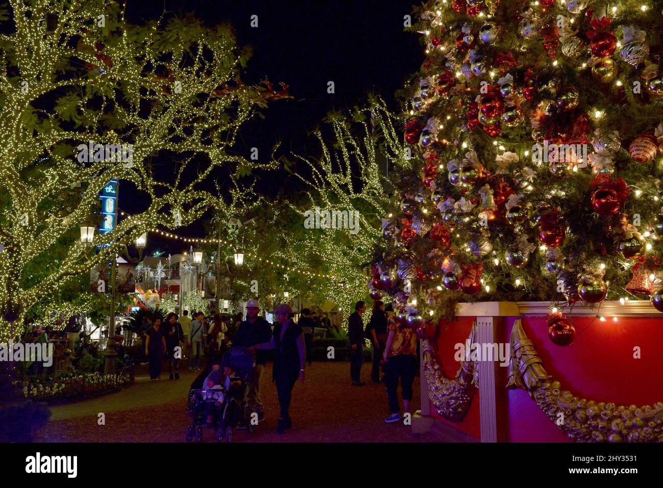 Christmas at The Grove Stock Photo - Alamy