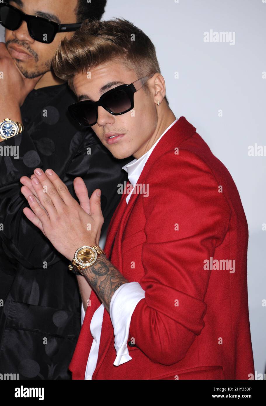 Justin Bieber at Justin Bieber's Believe World Premiere held at the