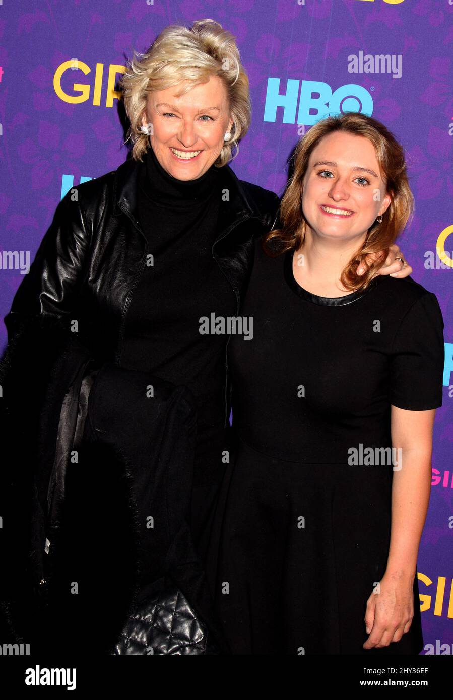 Tina Brown and Isabel Evans attends the New York Premiere of "Girls