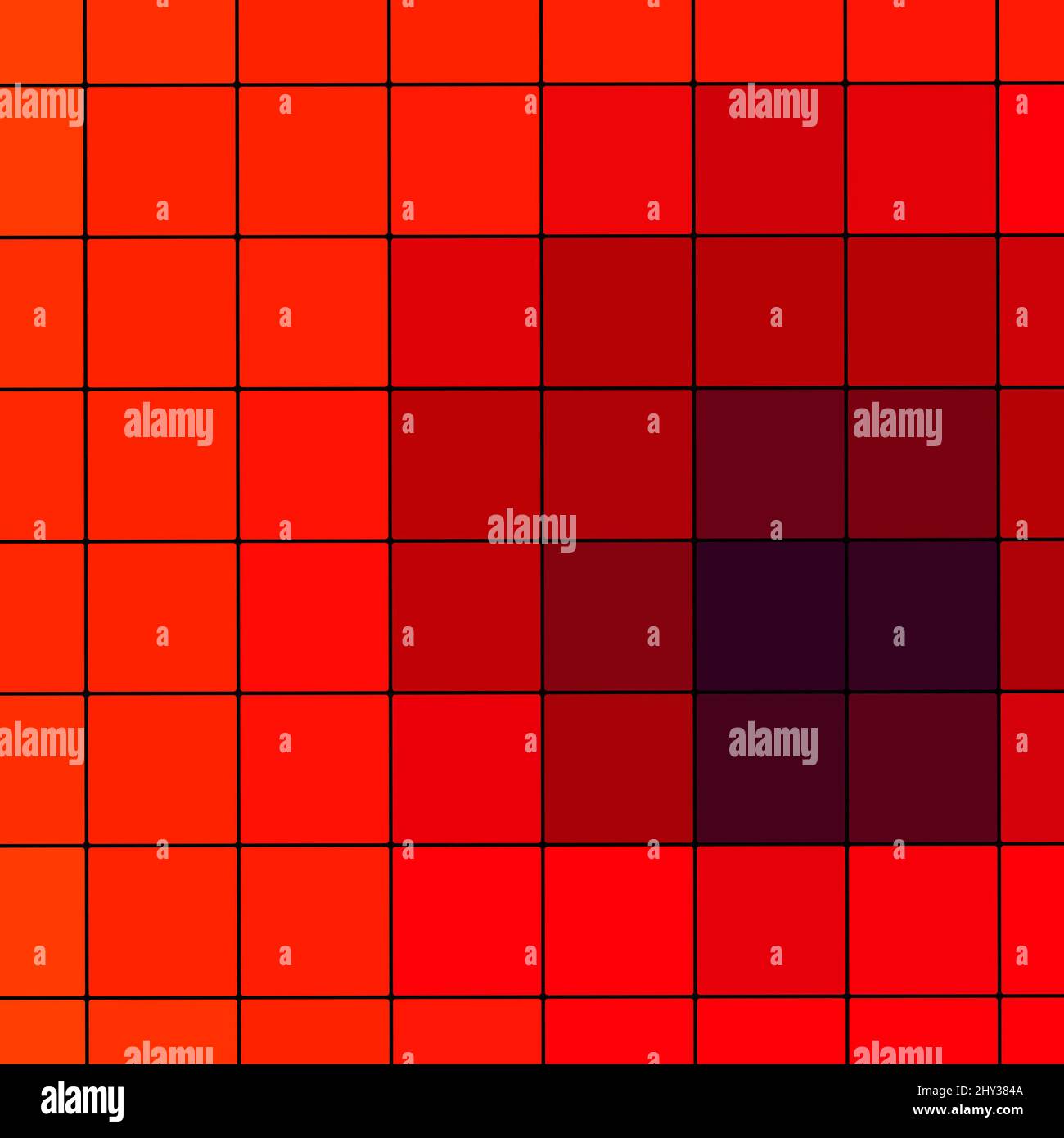 Illustration of Geometric mosaic pattern red yellow pink gradient ...