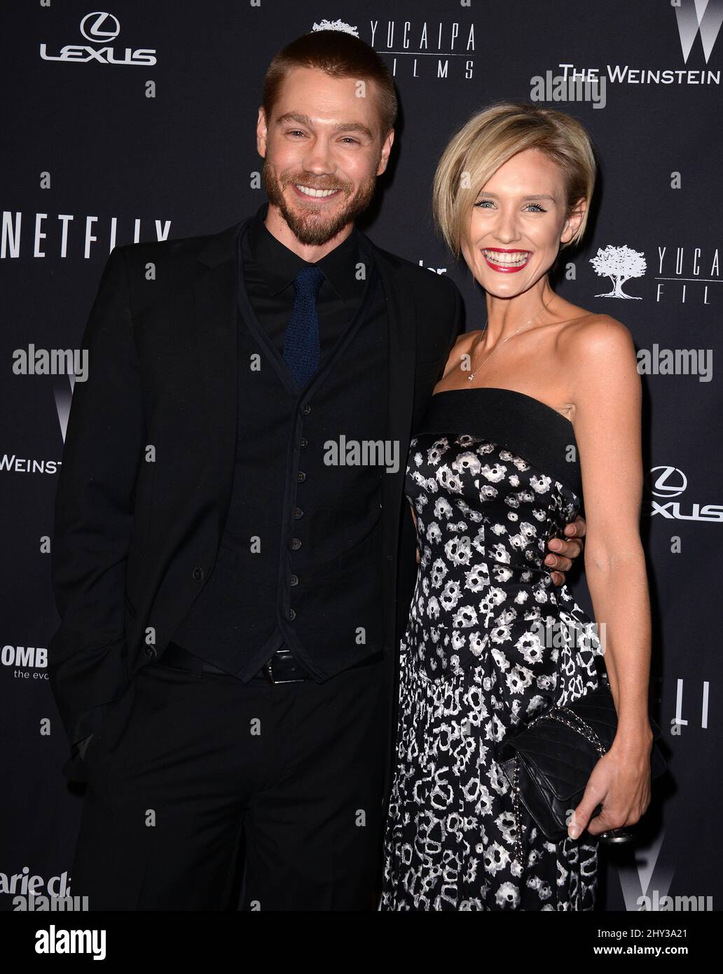 Chad Michael Murray and girlfriend Nicky Whelan attending The Weinstein