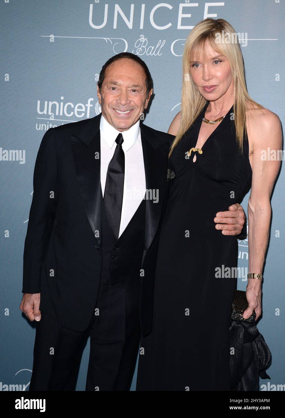 Paul Anka attending the 2014 UNICEF Ball in Los Angeles Stock Photo