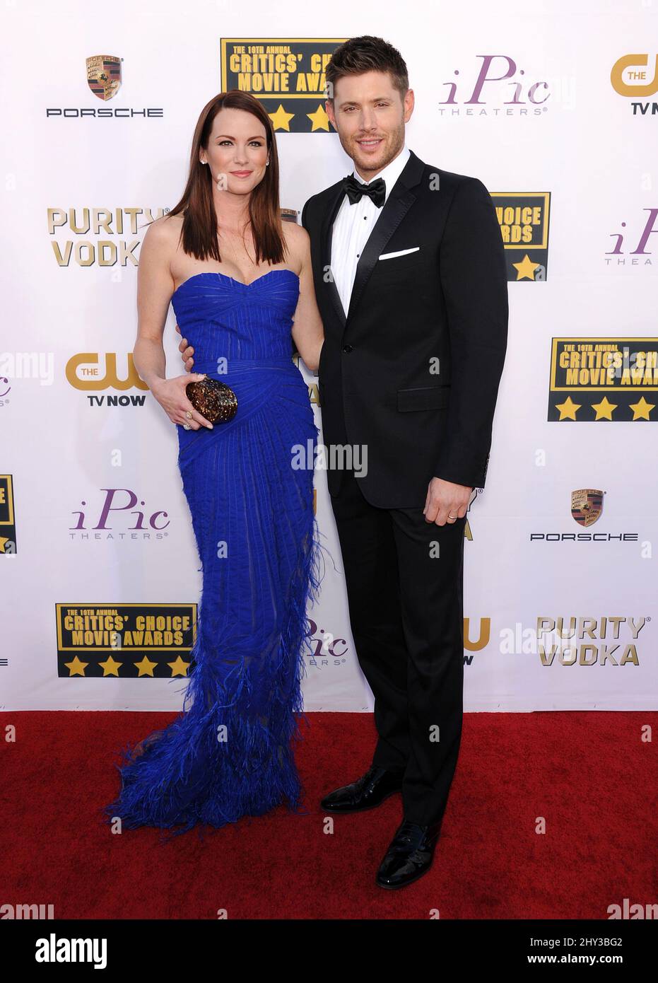 Jensen Ackles & Danneel Ackles attending the 19th Annual Critics