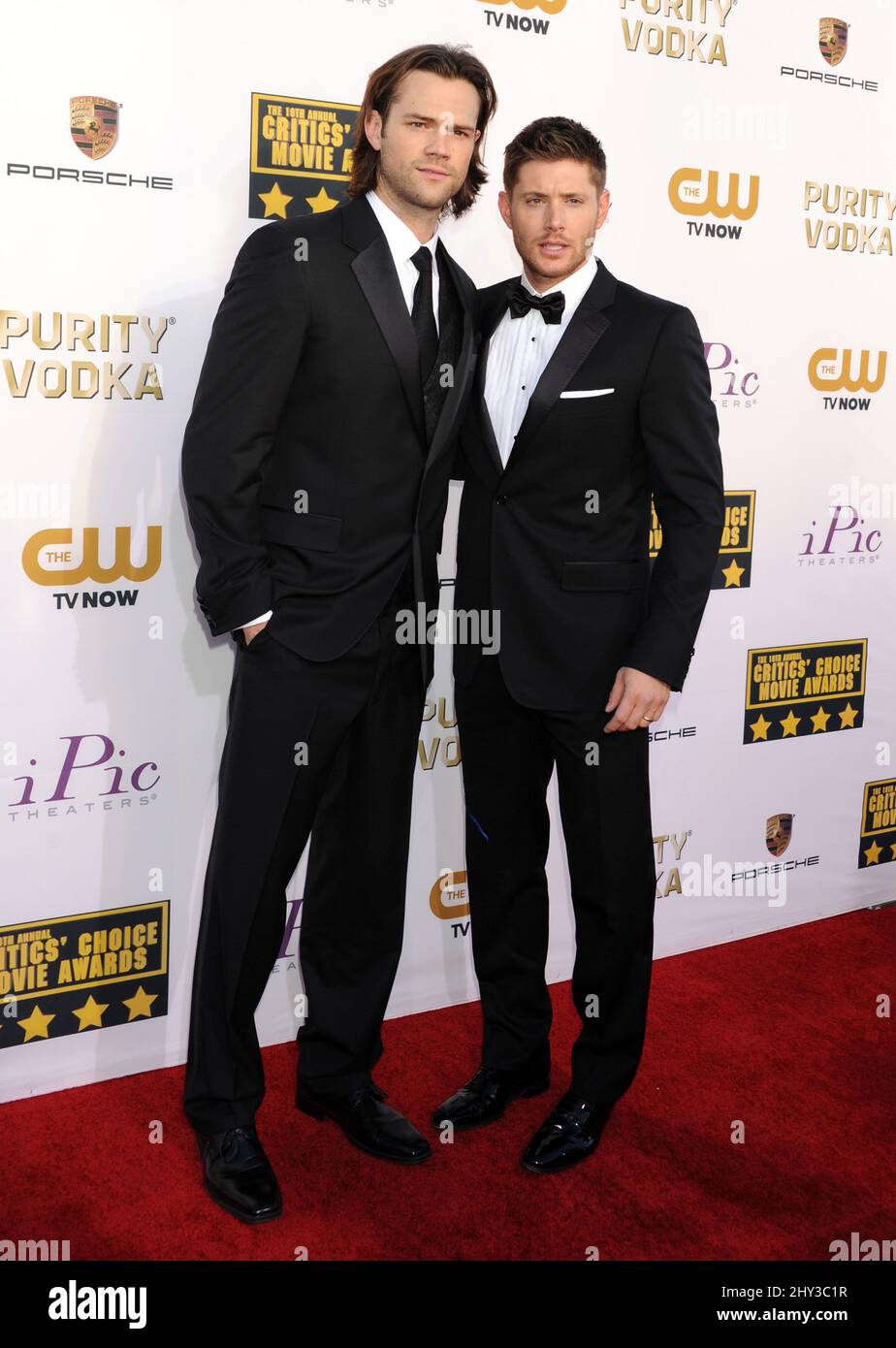 Jensen Ackles, Jared Padalecki attending the 19th Annual Critics(02)