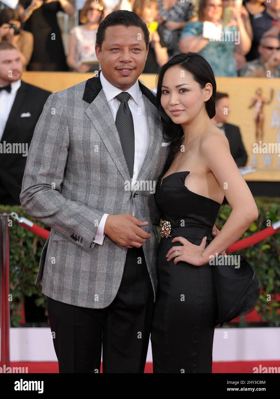 Terrance Howard attends the 20th Annual SAG Awards at Shrine Auditorium