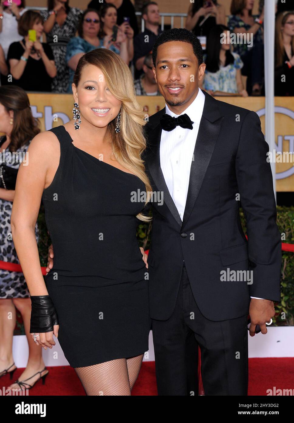 Mariah Carey and Nick Cannon attends 20th Annual Screen Actors Guild ...