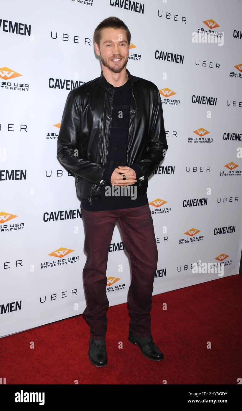 Chad Michael Murray attending the "Caveman" premiere held at the