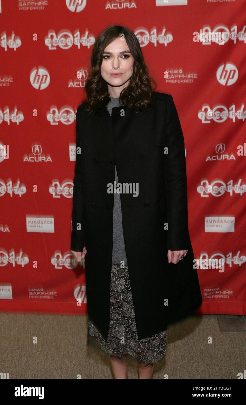 Keira Knightley attending the God's Pocket premiere at Sundance Film