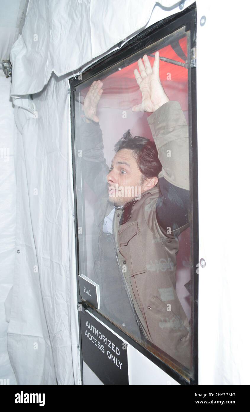 Zach Braff attending the Wish I Was Here Premiere at 2014 Sundance Film