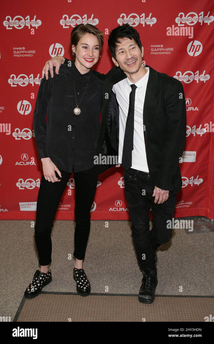 Shailene Woodley, Gregg Araki attending the White Bird in a Blizzard