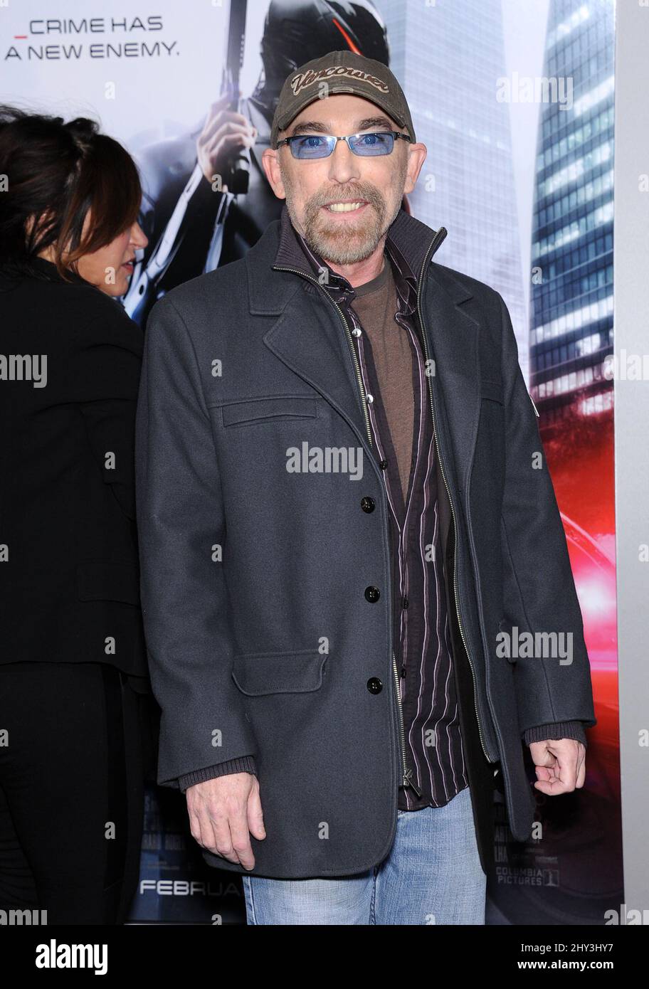 Jackie Earle Haley attends the Robocop premiere at the Chinese Theatre, Los Angeles, 10th February 2014. Stock Photo