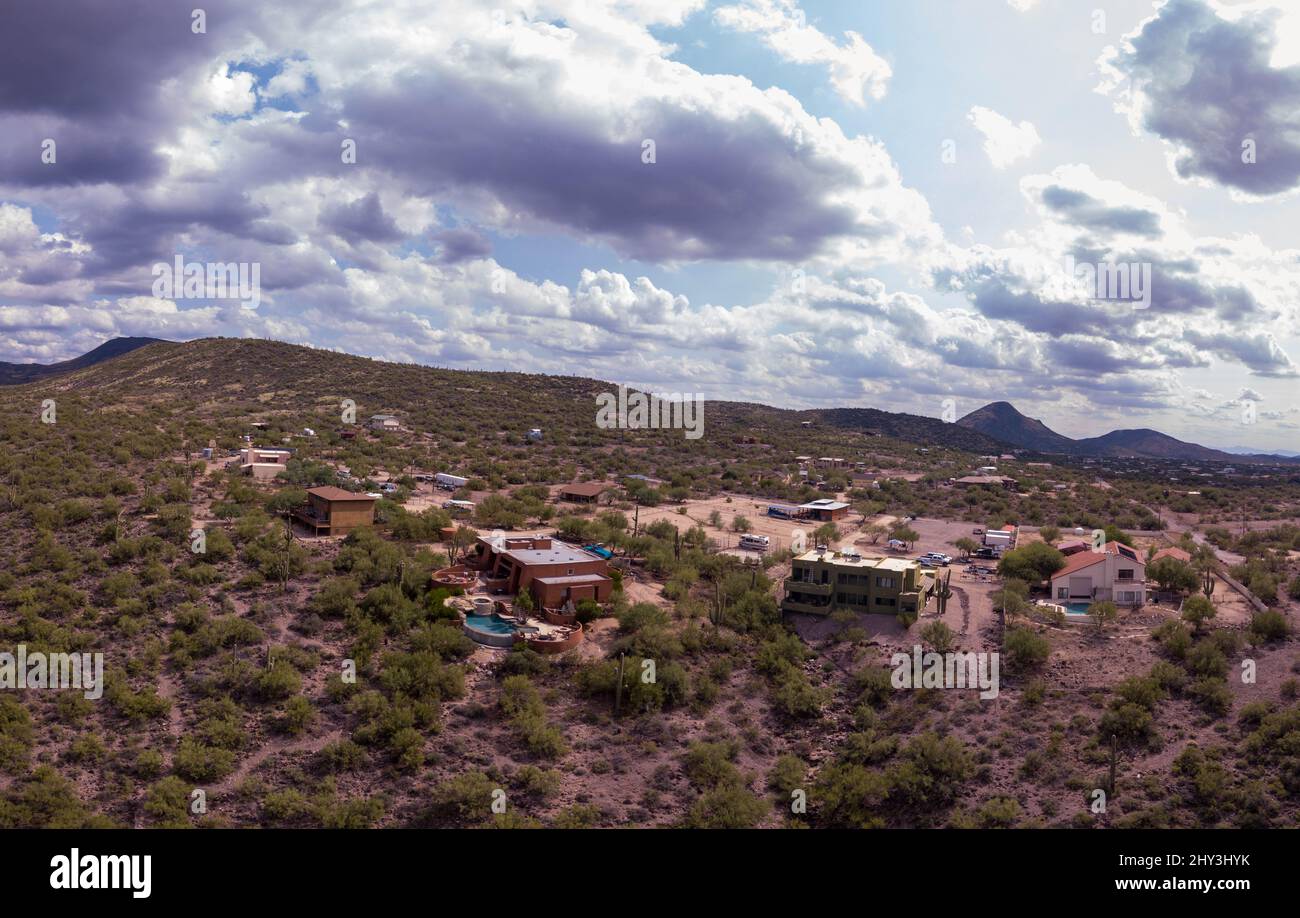 Tonto National Forest in Arizona with Native American ruins, Hohokam