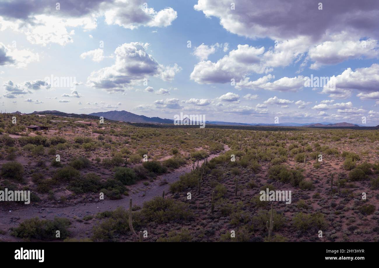 Tonto National Forest in Arizona with Native American ruins, Hohokam