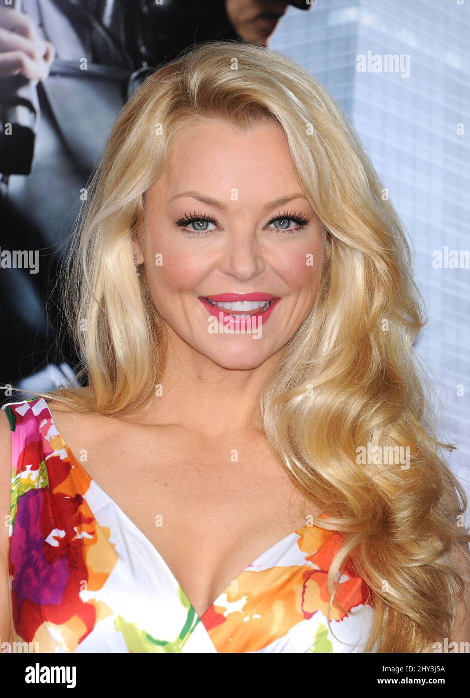 Charlotte Ross attends the Robocop premiere at the Chinese Theatre, Los