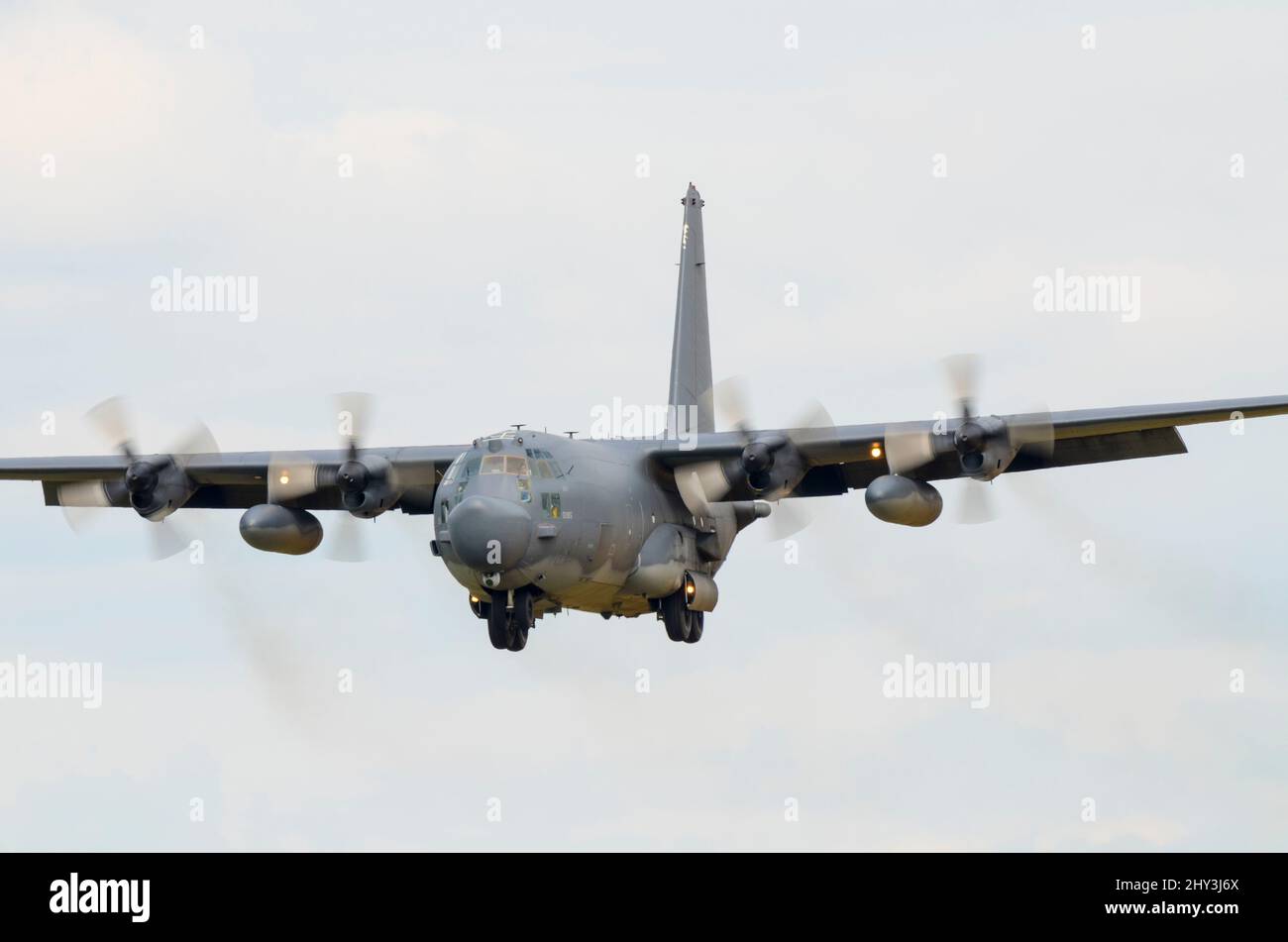 USAF Lockheed MC-130H Hercules, Combat Talon II, special mission plane. MC-130 missions are infiltration, exfiltration & resupply of special forces Stock Photo