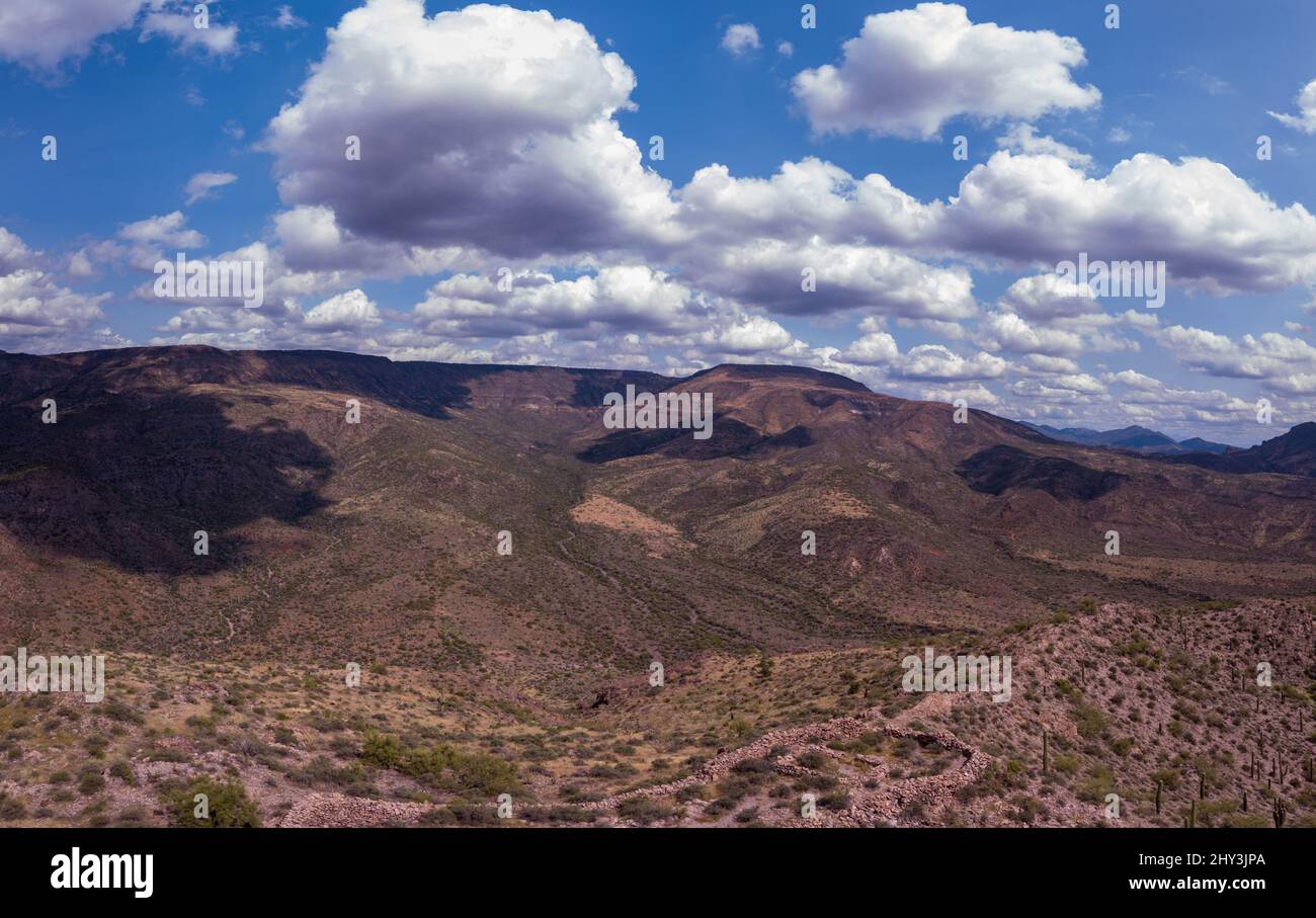 Tonto National Forest in Arizona with Native American ruins, Hohokam