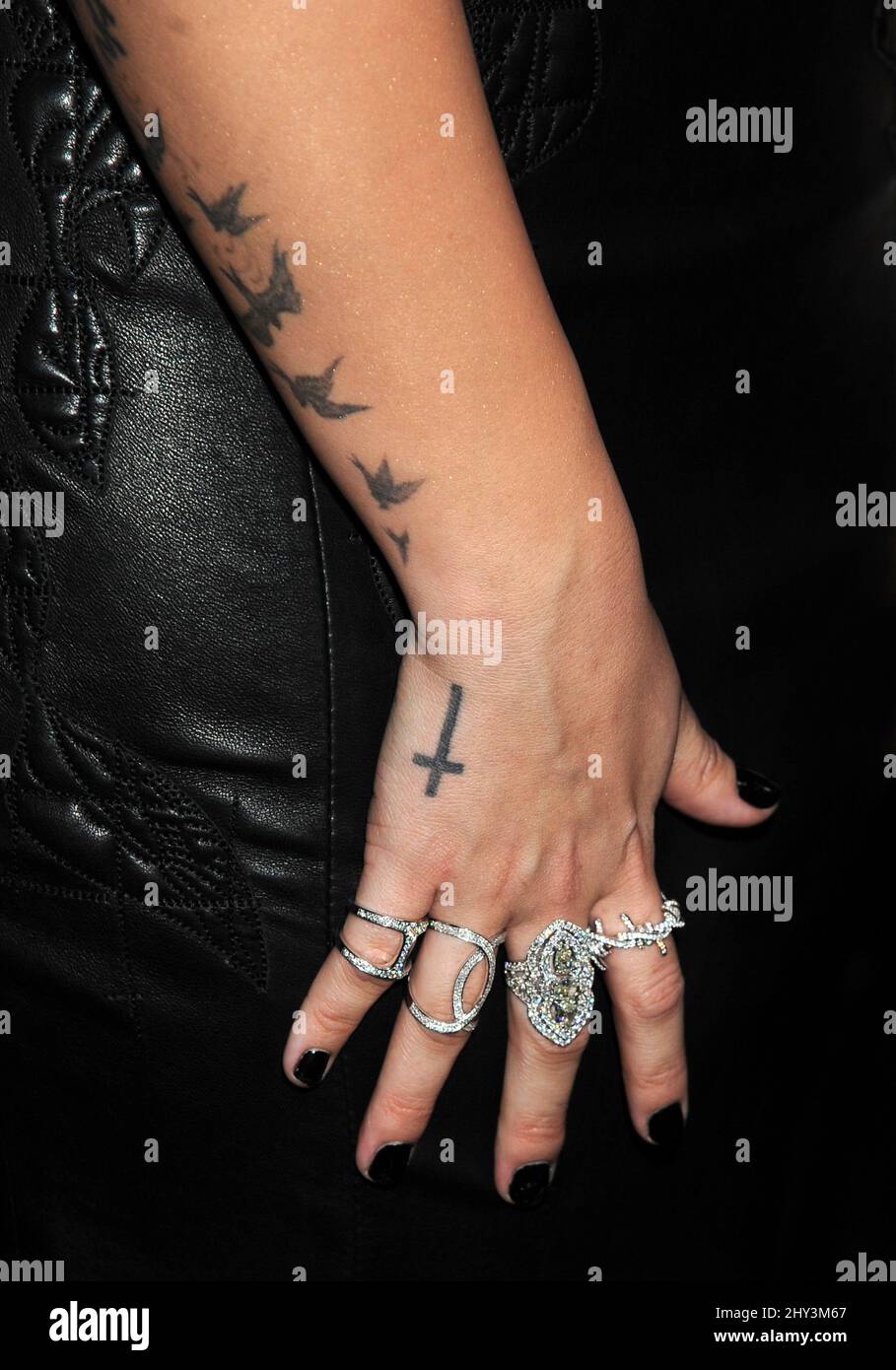 Demi Lovato's Hand Tattoo