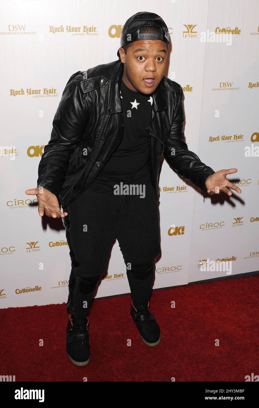 Kyle Massey arriving to OK Magazine&rsquo;s Pre-Oscar Party held at Greystone