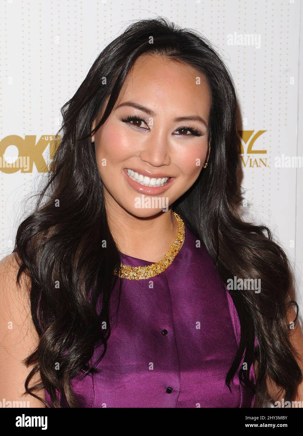 Dorothy Wang arriving to OK Magazine's Pre Oscar Party held at