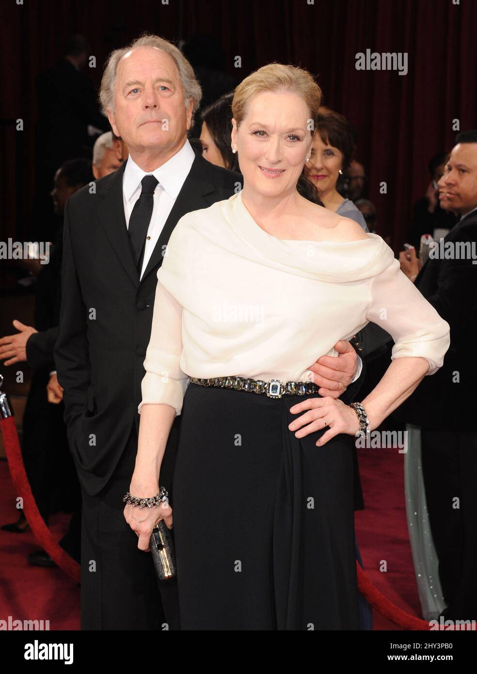 Meryl Streep arriving at the 86th Academy Awards held at the Dolby