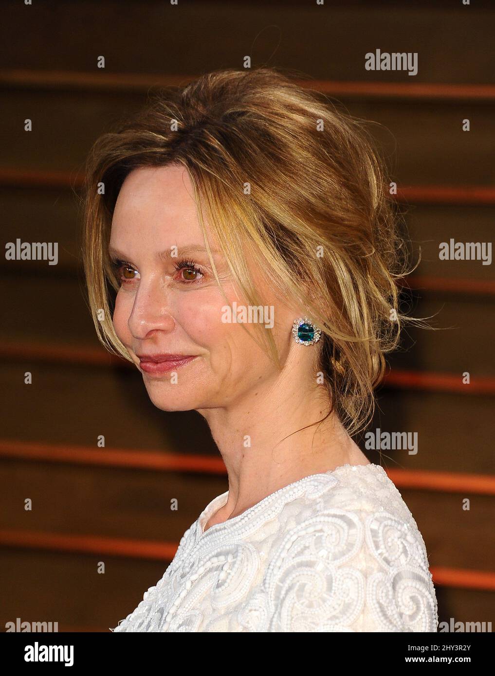 Calista Flockhart attending the Vanity Fair Oscar Party hosted by