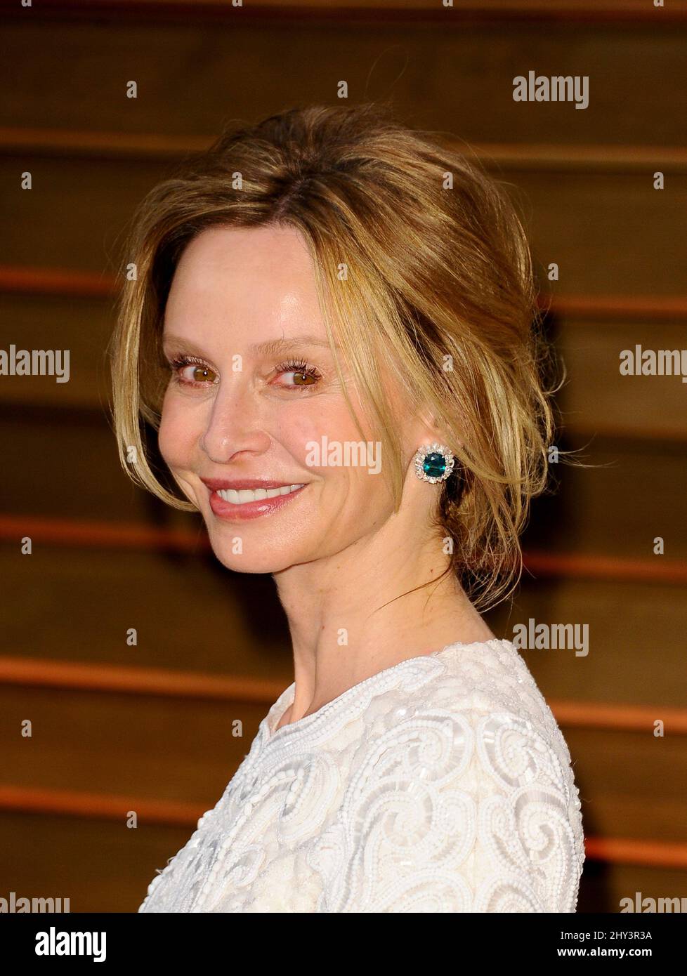 Calista Flockhart attending the Vanity Fair Oscar Party hosted by