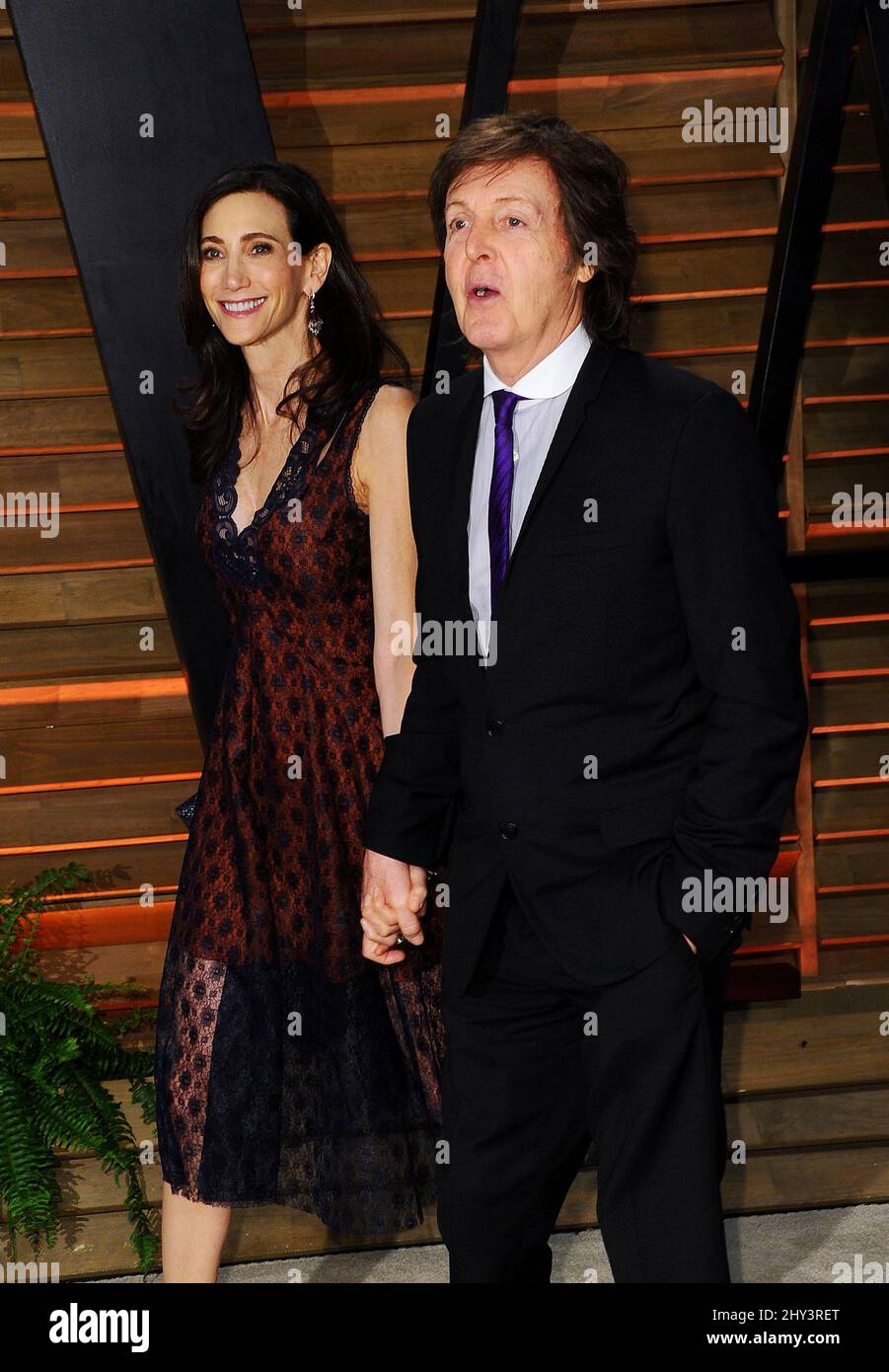 Paul McCartney attending the Vanity Fair Oscar Party hosted by editor