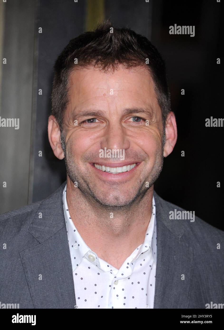 Zack Snyder attending the Los Angeles Premiere of '300: Rise of an Empire' Stock Photo