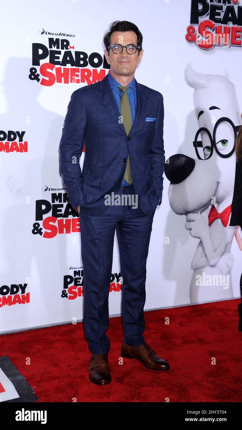 Cast member Patrick Warburton, the voice of Agamemnon in the animated  motion picture Mr. Peabody & Sherman attends the premiere of the film at  the Regency Village Theatre in the Westwood section