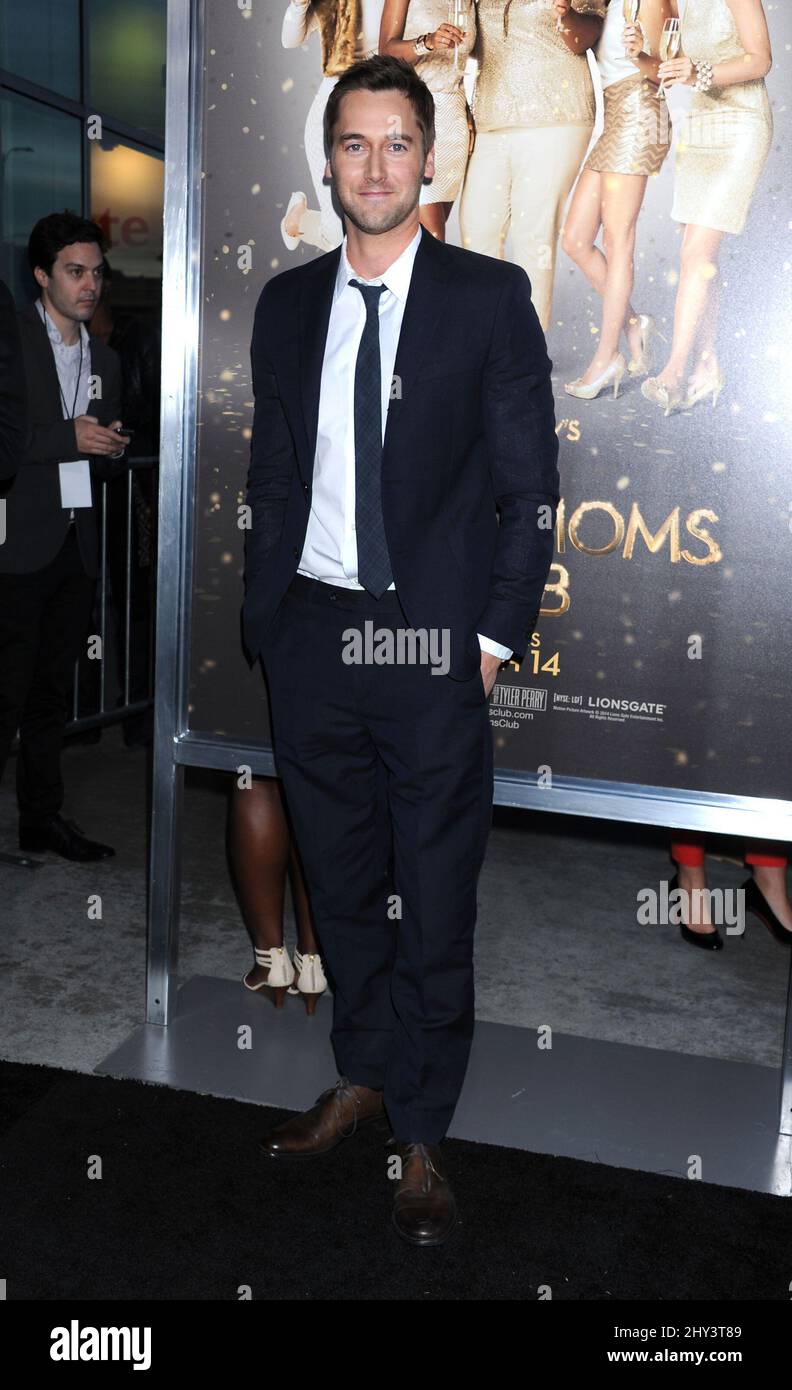 Ryan Eggold attending Tyler Perry's "The Single Mom's Club" world