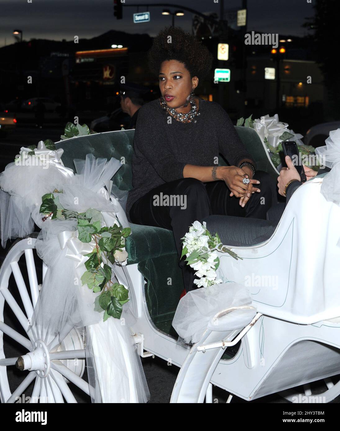 Macy Gray attending Tyler Perry's "The Single Mom's Club" world