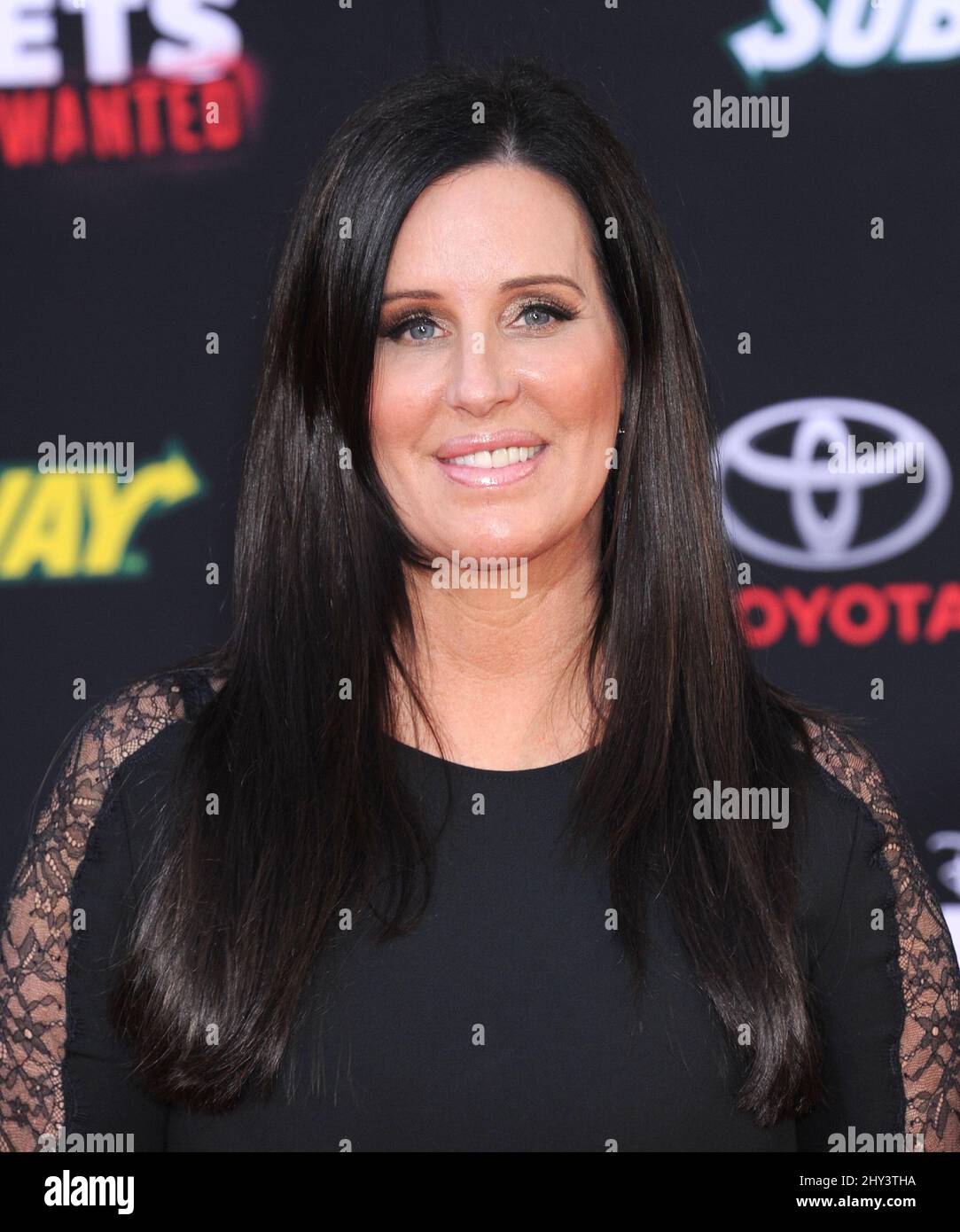 Patti Stanger attending the Muppets Most Wanted Los Angeles Premiere at the El Capitan theatre Stock Photo